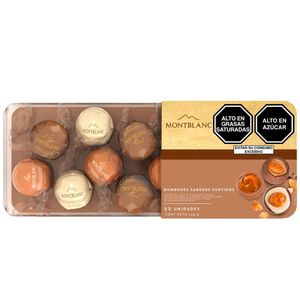 Bombones de Chocolate MONTBLANC Surtido Caja 12un
