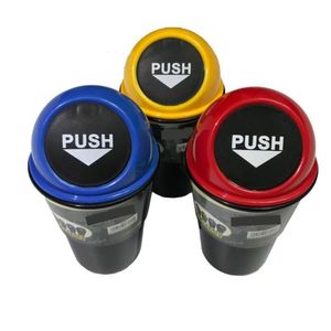 Mini Tacho Basurero para Interior de Auto Camioneta Portátil Amarillo