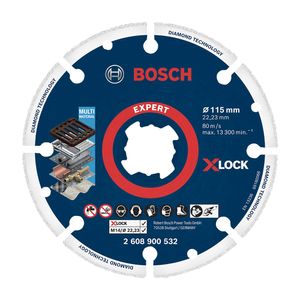 Disco diamantado Xlock para metal 115x22.23mm