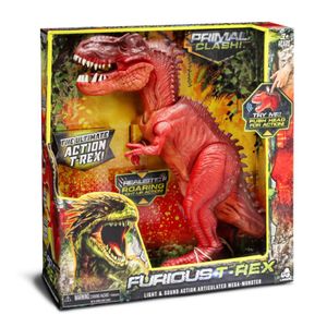 Dinosaurio Lanard Furios T-Rex Rojo 37091
