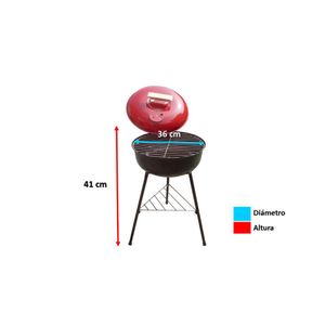 Parrilla Circular Mr. Grill Handy + Kit Sal Maras