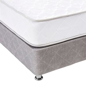 Cama EL CISNE Kaly 1.5 Plazas +Colchon + Box Tarima + 01 Almohada