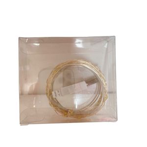 Cable Led Con 50 Luces Blanco Cálido Usb Floripa Cv842