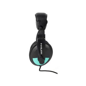 Audífono Halion HA-305 para PC Laptop Celular Juegos Clases Play Color Verde