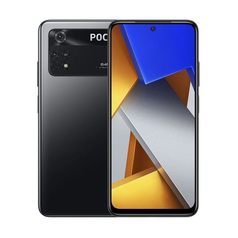 Smartphone Xiaomi POCO M4 Pro 128 Go Débloqué - Écran Neuf - Jaune - Très Bon état