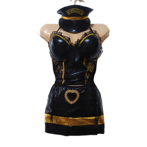 Disfraz de Policia Lenceria de Mujer Sexi