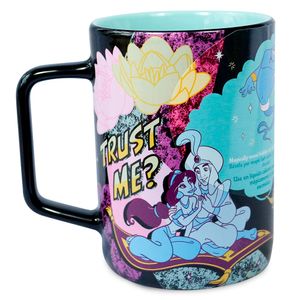 Taza Disney Store Jasmine y Aladdin