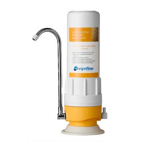 Purificador de agua Vigahome Single Carbón Block Desechable Blanco