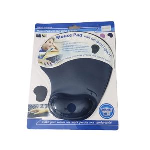 Mouse Pad Base Escritorio con Almohadilla en Gel Alta Calidad Azul Oscuro