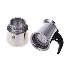 Cafetera Italiana Moka P9 Tazas Acero Inoxidable Espresso Maker