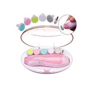 Kit de Cortaúñas Portátil Seguros para Bebes -Rosado