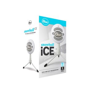 Microfono Blue Snowball Ice-Usb Cardioid White