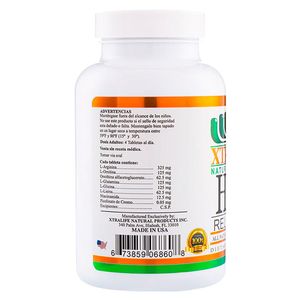 Hgh Releasing - Xtralife Natural Products - 120 Tabletas