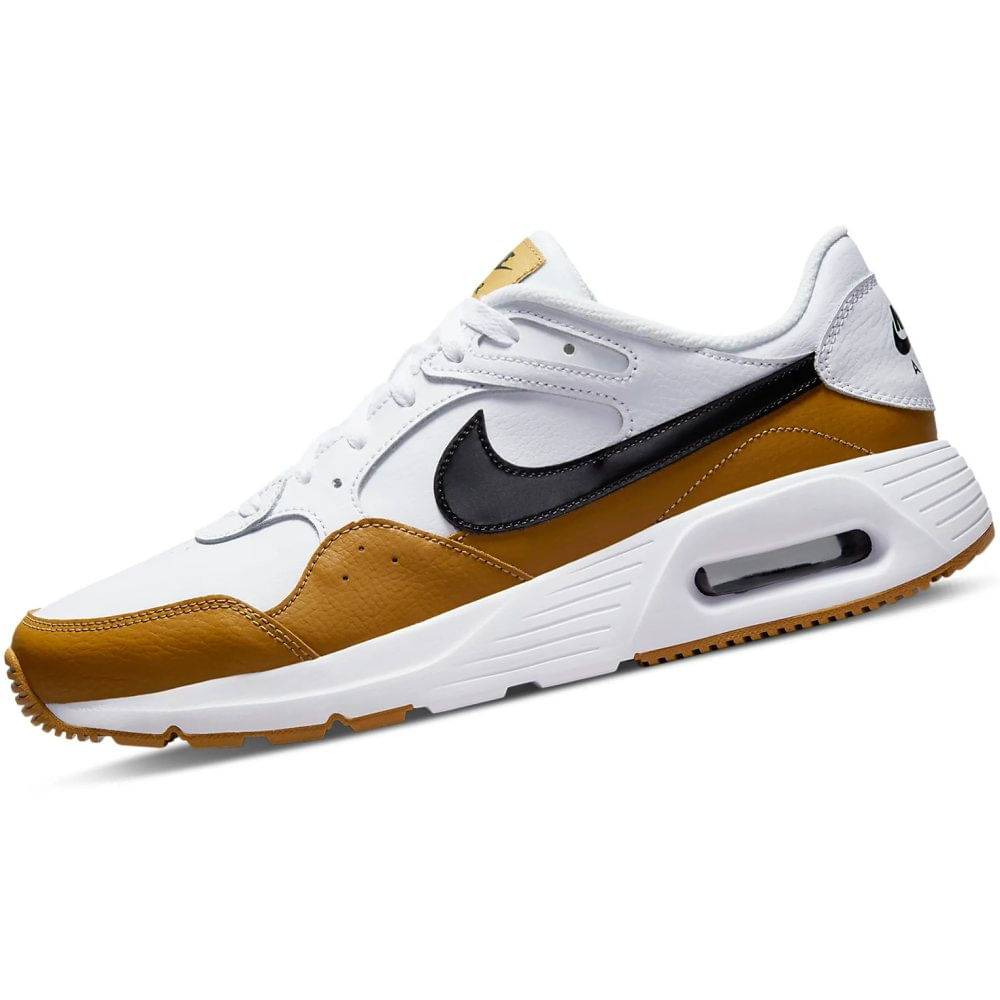 Zapatilla Deportiva Nike Air Max SC Leather DH9636 Blanco Talla 9.5 ...