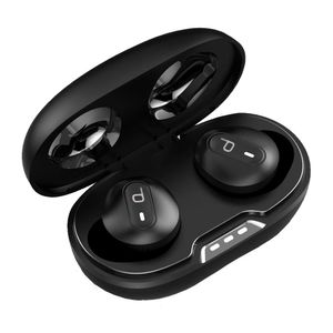 Audífonos bluetooth True Wireless Decibel resistente al agua IPX5, duración máx. 6 horas, controles táctil, negro