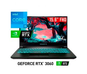 Laptop Gigabyte G5 KD 15.6" Intel Core i5 11va generación 16GB 512GB SSD W11