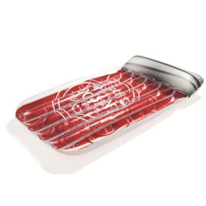 Flotador Moonshine Lounge Rojo / Plomo