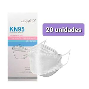 Mascarilla Mayfield Fish Kn95 Color Blanco (cajax20 Unid)