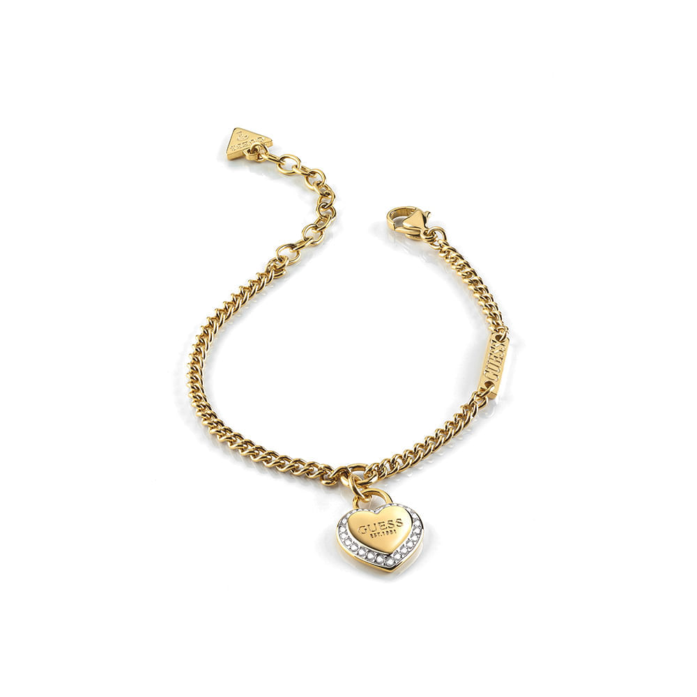 Guess Jewels Armband – Modell Jumb04414jwygt-U, Aus Edelstahl, Schlichtes Design