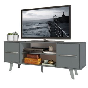 Centro De Entretenimiento Madesa Copenhaguen Hasta 55" Gris