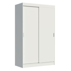 Ropero Tokio Madesa 2 Puertas Corredizas Y 2 Cajones Blanco