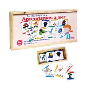 Juego Cartillas Aprendamos a Leer de Madera E6304
