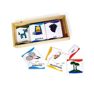 Juego Cartillas Aprendamos a Leer de Madera E6304