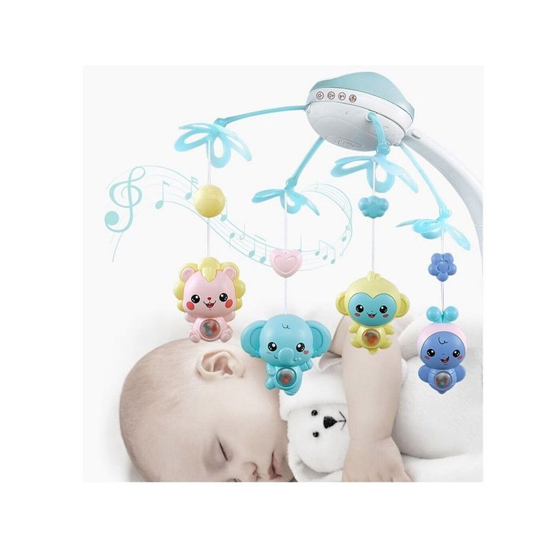 Movil Musical para Bebes con Luces y Bluetooth Real Plaza