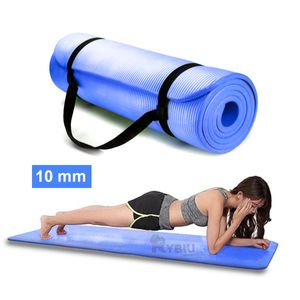 Mat para Ejercicios en Casa 10mm Azul
