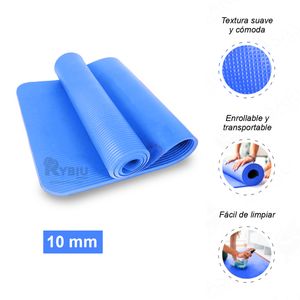 Mat para Ejercicios en Casa 10mm Azul