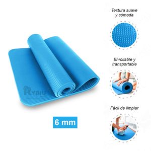 Sport Matt Gym Celeste 6mm