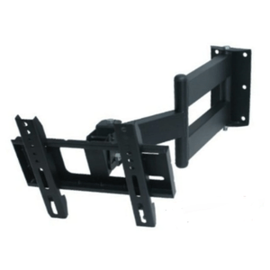 Rack para Tv o Monitor Doble Brazo Articulado Plegable de 14 a 40” Krearack Negro