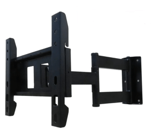Rack para Tv o Monitor Doble Brazo Articulado Plegable de 14 a 40” Krearack Negro