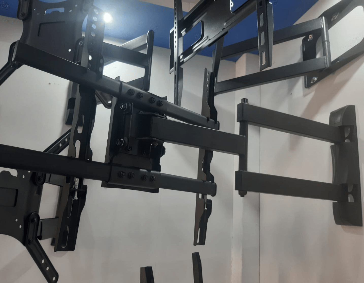 Rack para Tv Doble Brazo Articulado Plegable de 26 a 65” Japan Negro ...