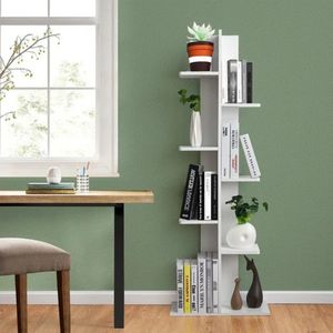 Estante Contemporáneo Dosier Blanco 141 cm