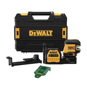 Nivel Laser Combinado 5 Lineas y 2 Punto Verde 20V DCLE34520GB Dewalt