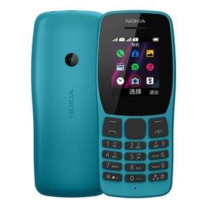 Celular Nokia 110, cámara VGA, 32MB, 32 MB ram, 1.77", azul