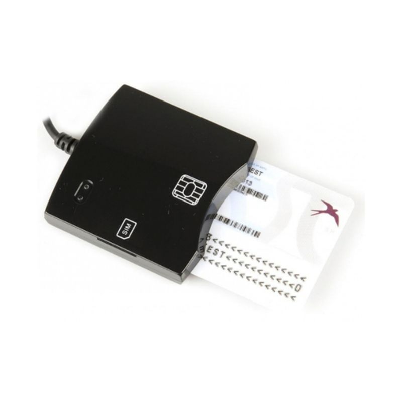 Lector de Tarjetas DNI + SIM + Tarjetas con Chip