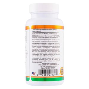 Zinc - Xtralife Natural Products - 60 Tabletas