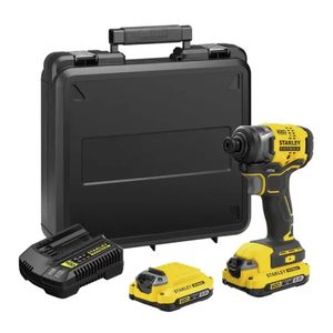 Atornillador de Impacto 1/4" 20V 180 Nm Fatmax Stanley SBI810D2K-B2
