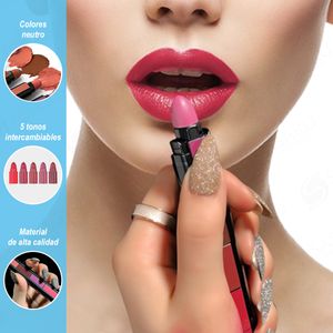 Labial en Barra 5 Colores Ever Beauty Color 03
