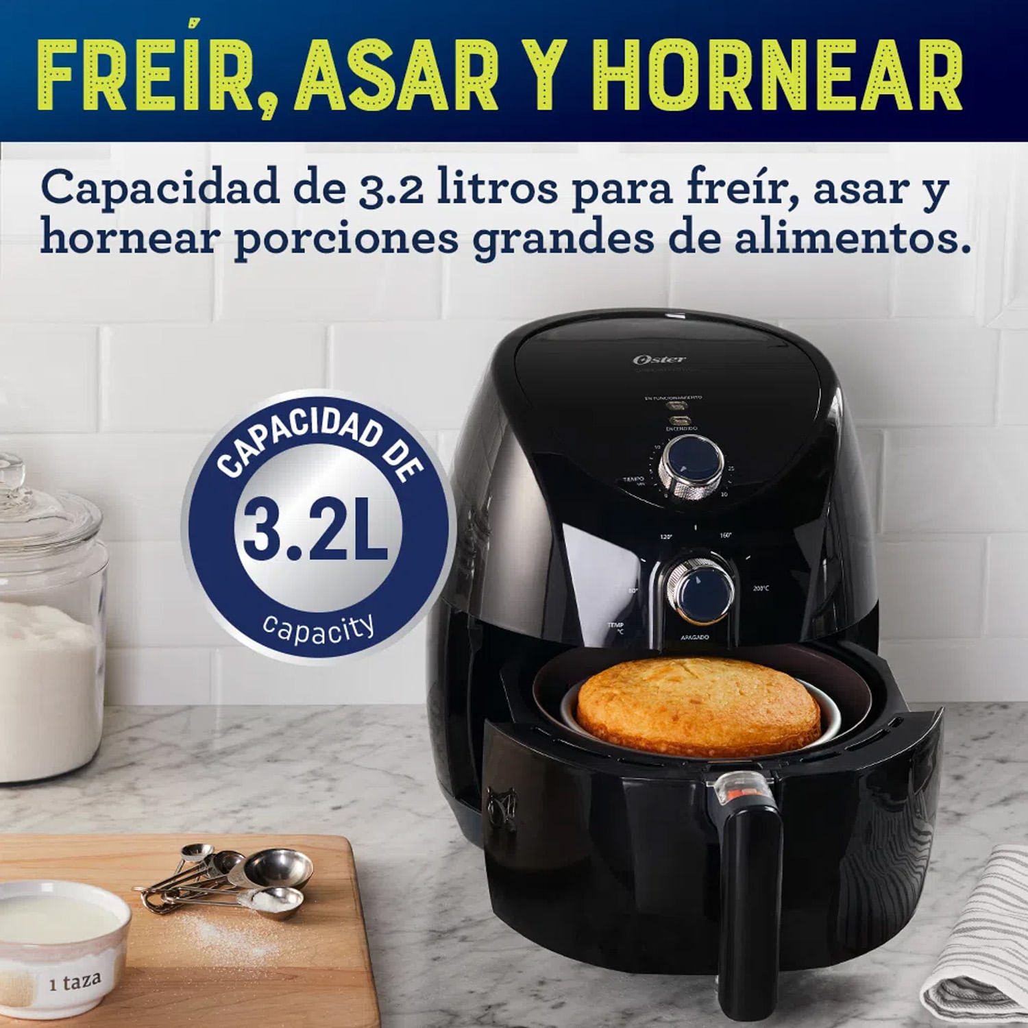 Freidora De Aire Oster 7601-13