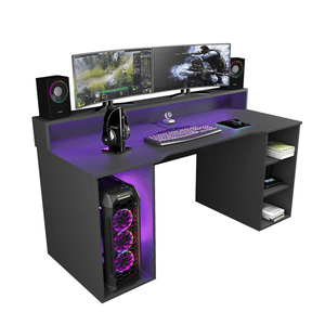 Escritorio Gamer Royale 145cm Negro