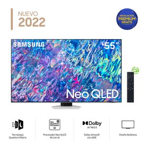 Televisor Samsung Smart TV 55" Neo QLED 4K Mini LED QN55QN85BAGXPE (2022)