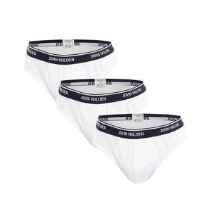 Pack x3 Trusa Deportivas John Holden Blanco