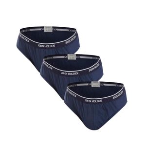 Pack x3 Trusa Deportivas John Holden Azul Marino