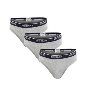 Pack x3 Trusa Deportivas John Holden Plomo Claro