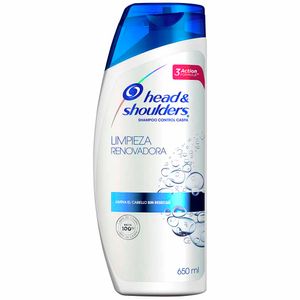 Shampoo HEAD & SHOULDERS Limpieza Renovadora Frasco 650ml
