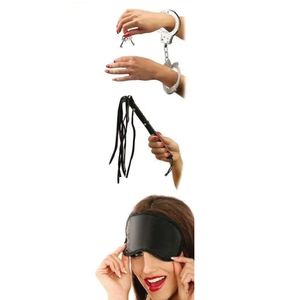 Kit Lover – Látigo, Esposas y Antifaz