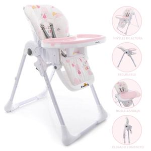 Silla de Comer Safety 1ST Feed Rosado
